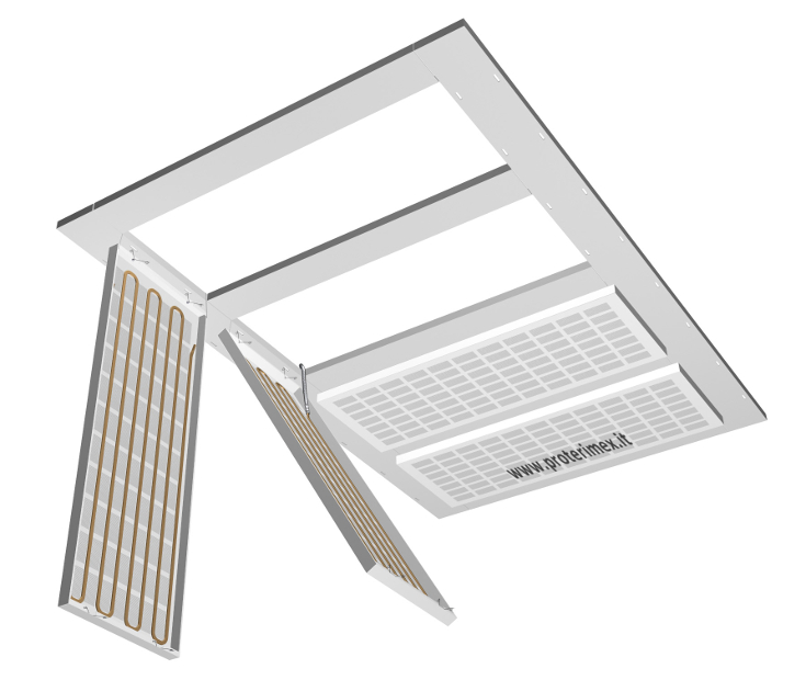 Soffitto radiante